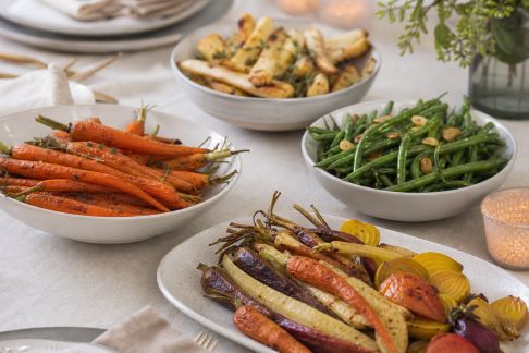 Varier les garnitures de légumes pour accompagner vos menus de fêtes