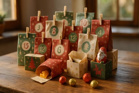 Les meilleures surprises à glisser dans un calendrier de l’Avent fait maison