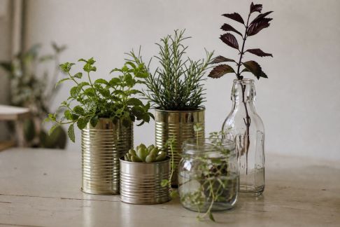 Utiliser des éléments de récupération du quotidien pour une déco surprenante