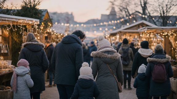Où trouver les plus beaux marchés de Noël en famille ?