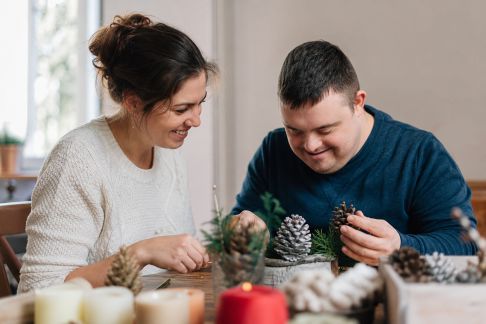 S’engager auprès des personnes en situation de handicap mental pendant Noël