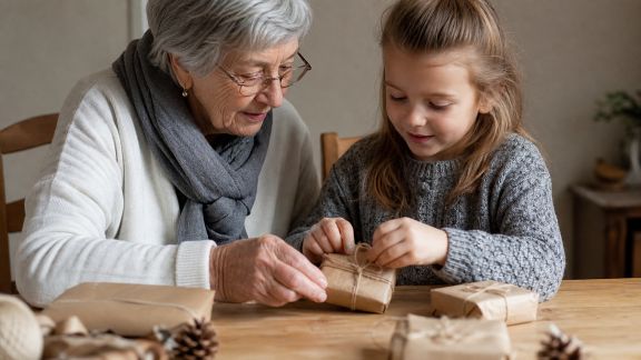 Comment impliquer ses grands-parents dans un calendrier de l’Avent intergénérationnel