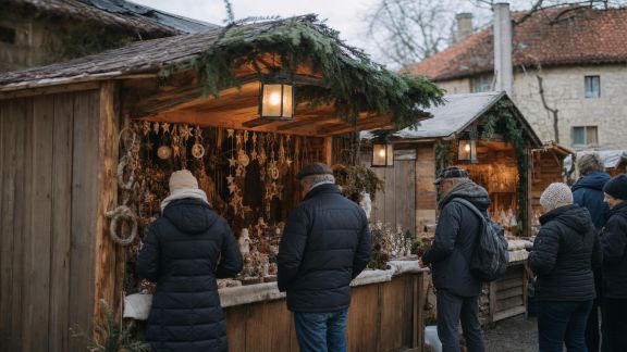 Le boom des marchés de Noël dans les petits villages : nouvelles tendances