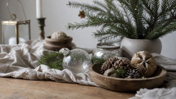 Comment associer matières et textures pour une décoration de Noël unique