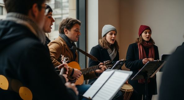 Marchés de Noël : focus sur les animations musicales et chorales